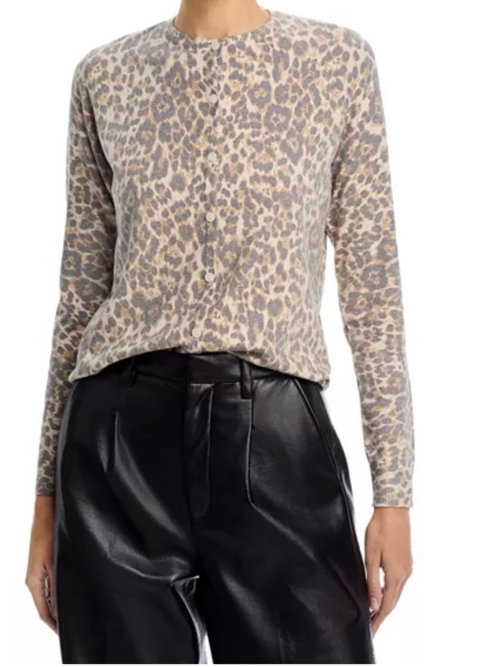Sioni Cat Print Soft Cardigan Size XS